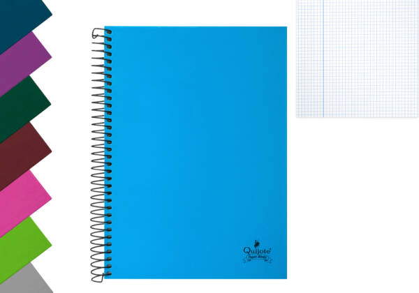 Cuaderno Tapa Forrada A5 80H 90gr/m2 Cuadros 3x3mm