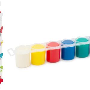 Set 6 Pinturas Cristal 15ml Colores Básicos