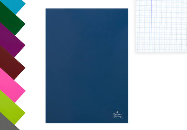 Cuaderno Grapado Tamaño Folio 48Hojas 60G Cuadros 4x4mm