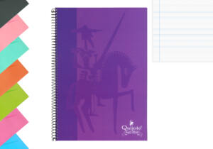 Cuaderno Espiral Folio 80Hojas 90g/m2 Pauta 2.5 Tapa Dura