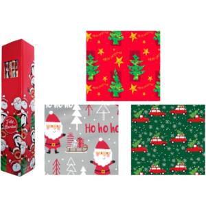 Papel de Regalo Navidad 1x3M