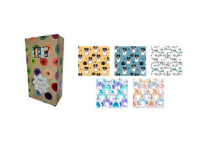 Papel de Regalo animales 0.7x2M