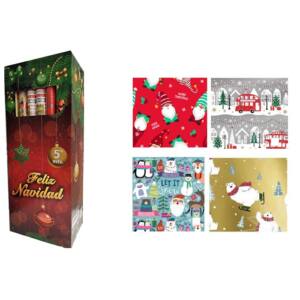 Papel de Regalo Navidad 0.7x5M
