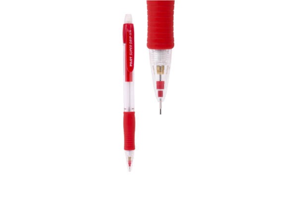 Portaminas Pilot Super Grip 0.5mm Rojo