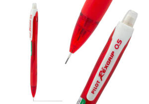 Portaminas Rojo Rexgrip H-105-SL Pilot
