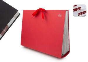 Archivador A-Z cartón fuelle Rojo o Negro