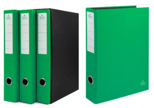 Módulo 3 Carpetas 2 Anillas Lomo 5cm Verde