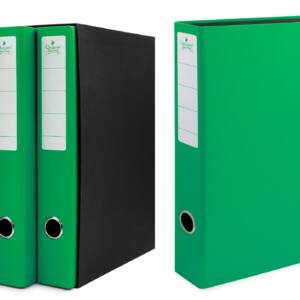 Módulo 3 Carpetas 2 Anillas Lomo 5cm Verde