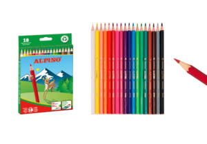 Lápices de colores Alpino 18U