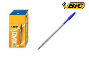 Bic Bolígrafo azul cristal 1.0mm
