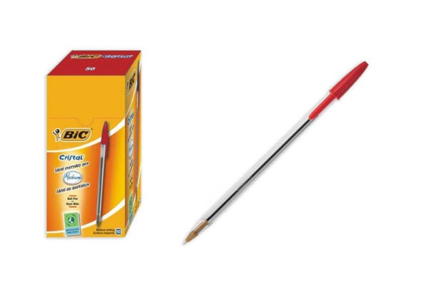 Bic Bolígrafo rojo cristal 1.0mm