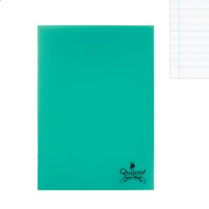 Cuaderno Grapado Tamaño A5 48H 60g Pauta 2.5 Tapa Plástico