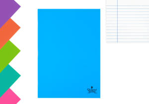 Cuaderno Grapado Tamaño Folio 48H 60g Rayas Horizontales Tapa Plástico