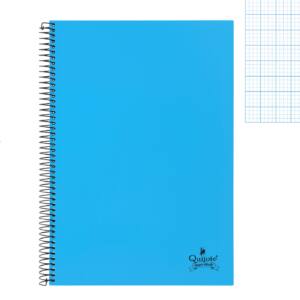 Cuaderno espiral Folio A4 80H 90g/m2 pauta 46 tapa forrada