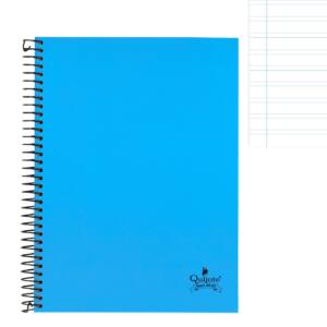 Cuaderno Tapa Forrada A5 80H 90gr/m2 Pauta 3.5mm