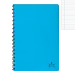 Cuaderno A4 80H 60gr/m2 Pauta 3.5mm Tapa Blanda