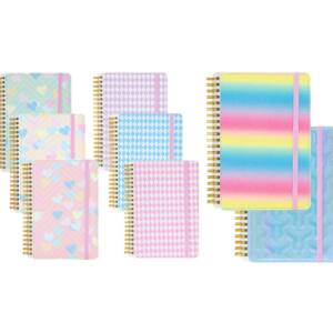 Libreta de Puntos 13x18cm 100H 80gr/m2 Acolchada Cierre Elástico