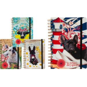 Libreta Puntos A5 100 Hojas Tapa Dura Cierre Elástico