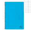 Cuaderno espiral Folio A4 80H 60g/m2 líneas tapa normal