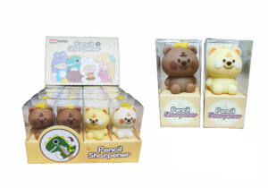 Sacapuntas Osito Silicona