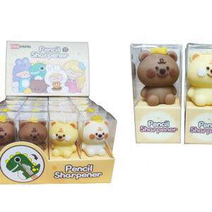 Sacapuntas Osito Silicona