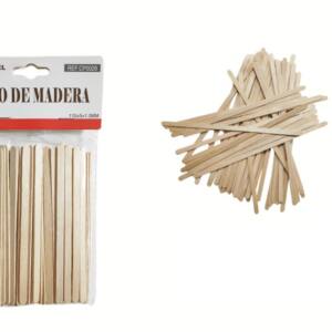 100 Palos Madera 11x0.5cm