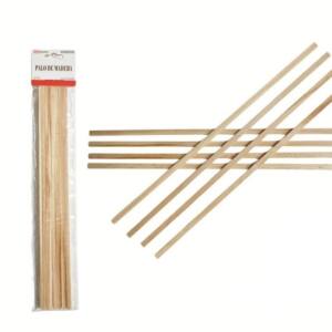 8 Palos Madera 30x0.6x0.4cm