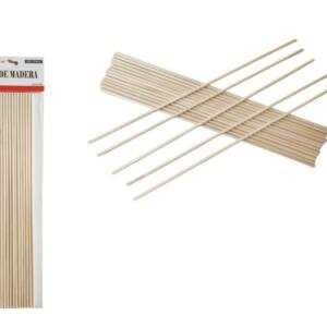 30 Palos Madera 30x0.3cm