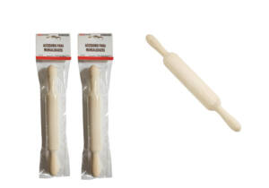 Rodillo Madera 19cm