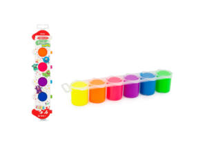 Set 6 Pinturas Acrílicas 15ml Colores Flúor