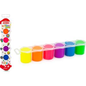 Set 6 Témperas 15ml Colores Flúor