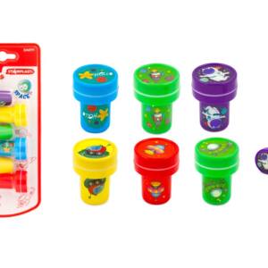 6 Sellos Infantiles Forma Espacio Recompensa 3años