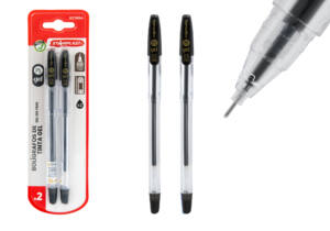 Bolígrafo gel P5 0.5mm 2U 2Negro