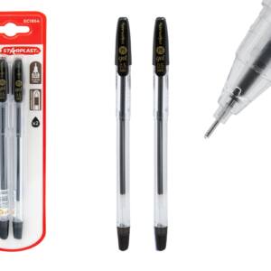 Bolígrafo gel P5 0.5mm 2U 2Negro