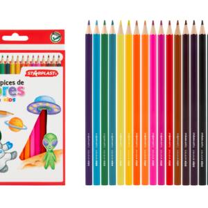 Lápices de colores 18U