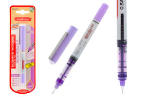 Bolígrafo W5 tinta líquida 0.5mm lila