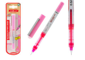 Bolígrafo W5 tinta líquida 0.5mm rosa