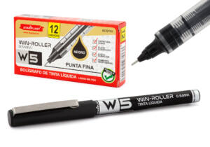 Bolígrafo W5 tinta líquida 0.5mm negro