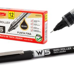 Bolígrafo W5 tinta líquida 0.5mm negro