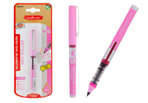 Bolígrafo W5 tinta líquida 0.5mm rosa