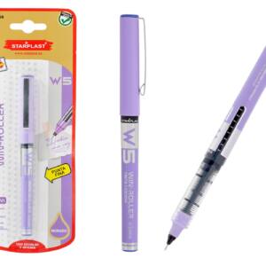 Bolígrafo W5 tinta líquida 0.5mm lila