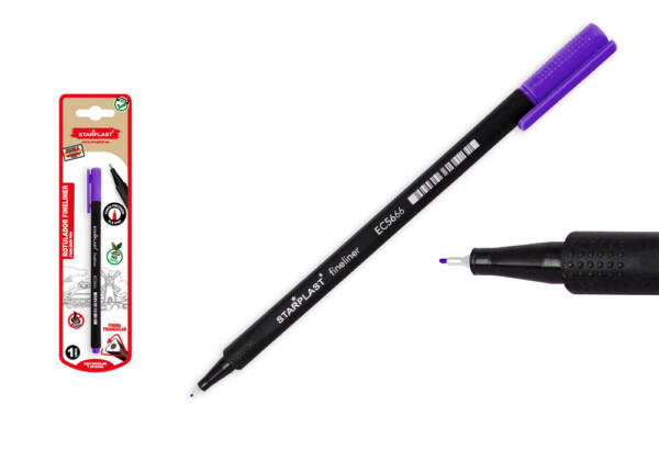 Rotulador Punta Fina 0.4mm Fineliner Morado