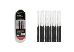 10 Carboncillos de sauce para dibujo