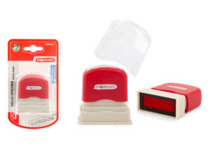 Sello Entregado Automático Rojo con Tinta Roja