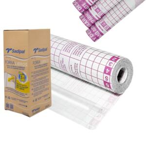 Forro Adhesivo Transparente Libros 0.33x1.5M