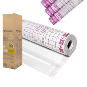 Forro Adhesivo Transparente Libros 0.5x1.5M