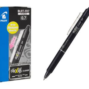 Bolígrafo borrable Pilot Frixion retráctil negro