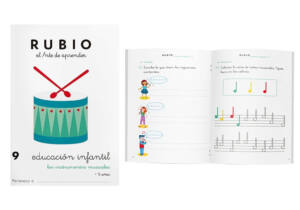 Cuaderno Rubio A5 Instrumentos Musicales n9 5-6años