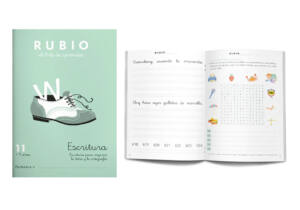 Cuaderno Rubio A5 Escritura n11 Más 9años