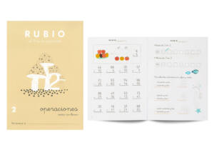 Cuaderno Rubio A5 Operaciones n2 5-6años Restas